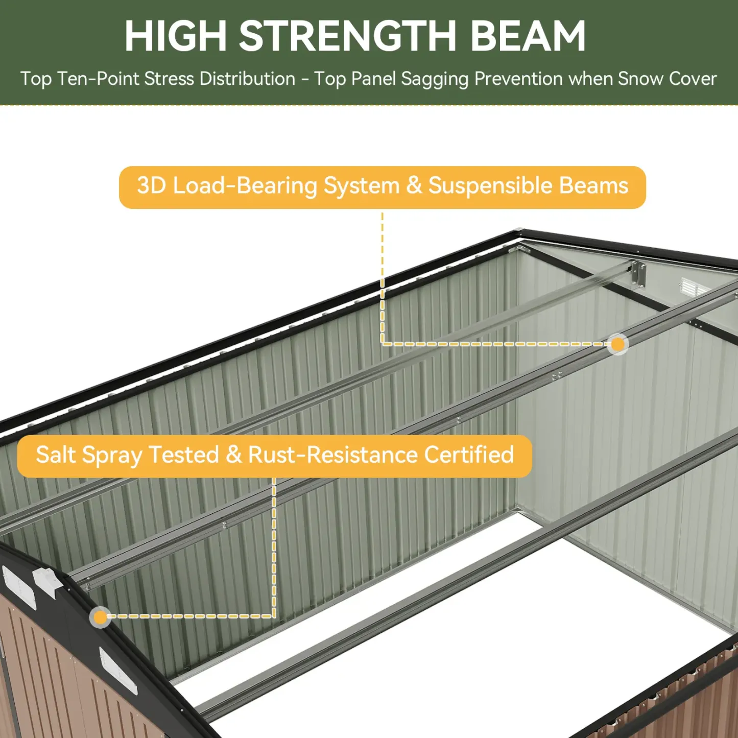 [Deal] Aoxun Outdoor Metal Storage Shed with Base, Lockable Door & Sloped Roof, Weather-Resistant Utility Shed for Garden, Patio & Backyard Astronaut Nebula   Star