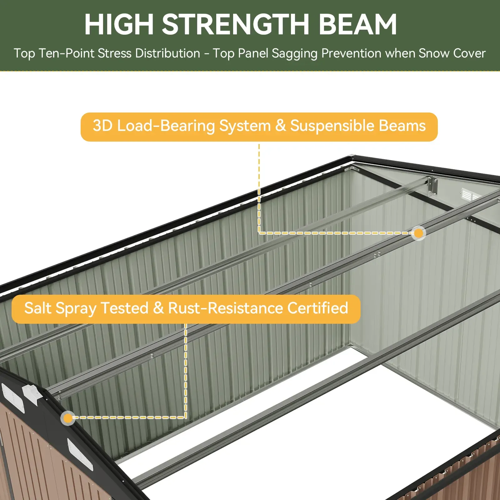 [Deal] Aoxun Outdoor Metal Storage Shed with Base, Lockable Door & Sloped Roof, Weather-Resistant Utility Shed for Garden, Patio & Backyard Astronaut Nebula   Star