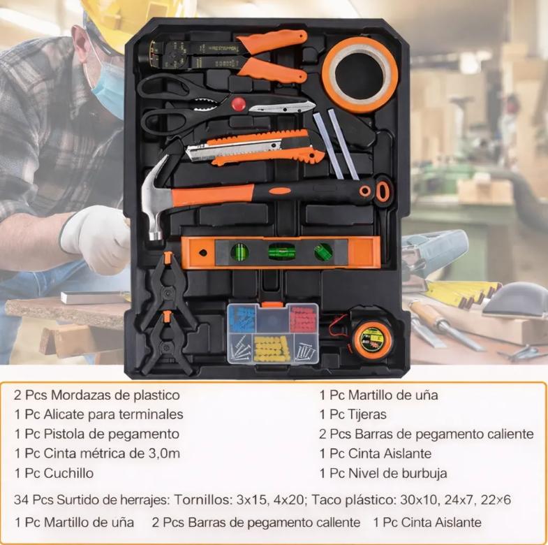 Juego De 491 Piezas Herramientas Manual Para Taller Mecanico Kits De Herramientas Mecanico Kit De Herramientas Manuales