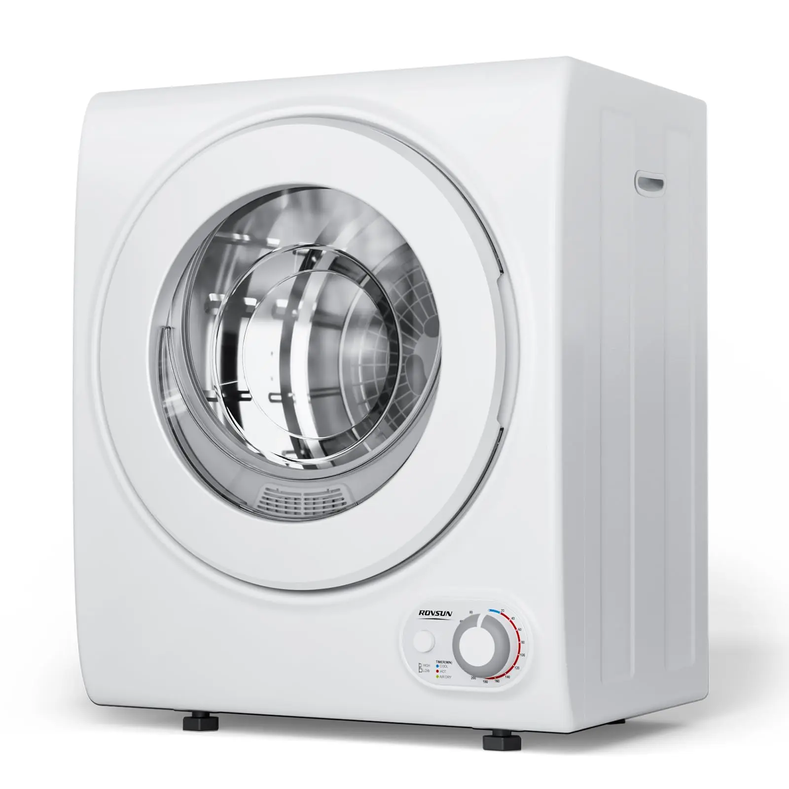 Secadora de ropa compacta de 2,6 pies cúbicos, 850 W