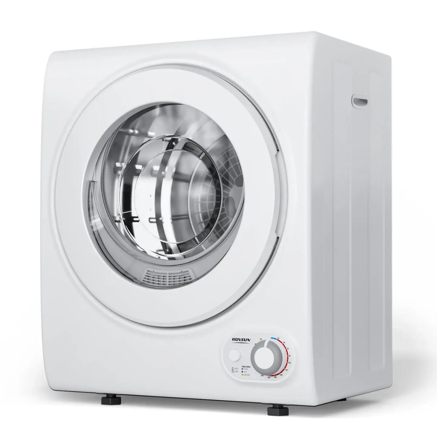 Secadora de ropa compacta de 2,6 pies cúbicos, 850 W