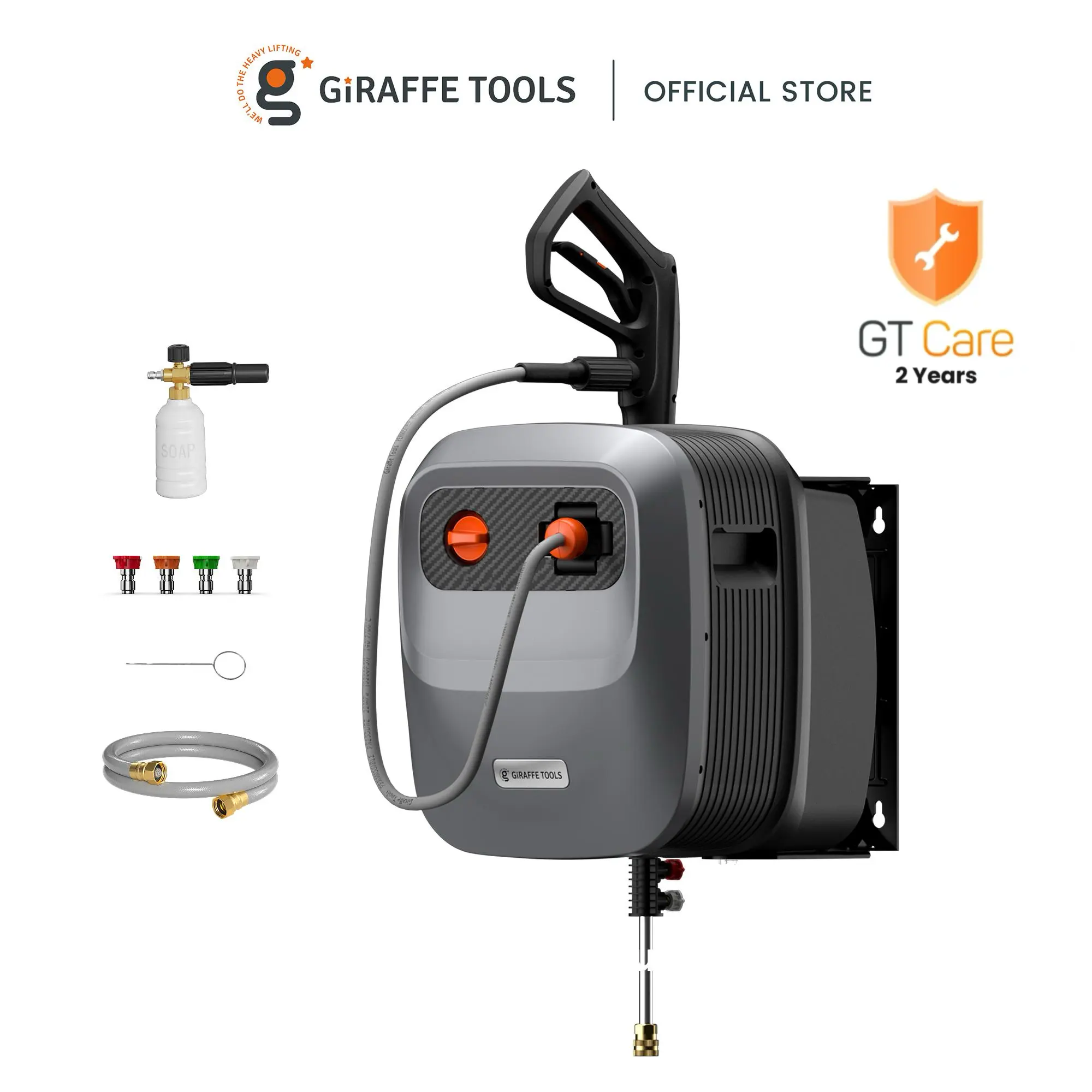 Hidrolavadora Giraffe Tools Grandfalls G20 de 2400 PSI