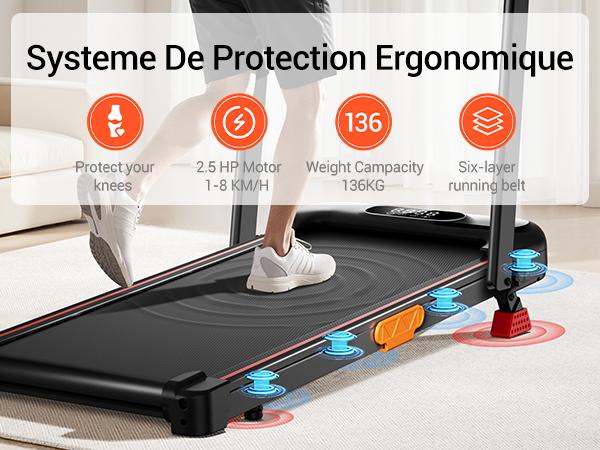Umay Incline Treadmill, Incline Walking Pad Treadmill with 300 LBS Capacity for Home and Office，Summer wins Home Workout Machine treadmills for home tiktokshopbacktoschool