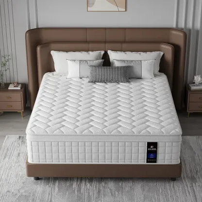 Medium Firm Hybrid Memory Foam Mattress, 8-14 Inch