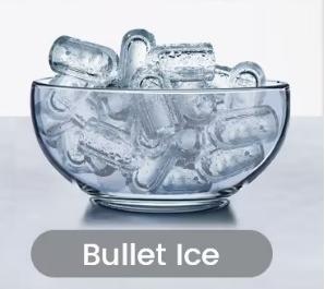 COWSAR Bullet Ice Maker Countertop with Self-Cleaning, Staninless Steel or ABS Plastic, 26.5lbs/24Hrs, 6 Mins/9 Pcs Bullet Ice, Portable Ice Maker for Kitchen/Home/Office/Party/RV