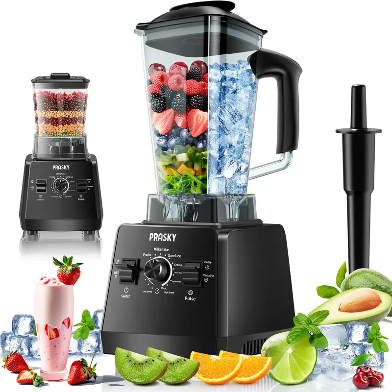 Prasky Professional Blender 68oz BPA Free - 2400W