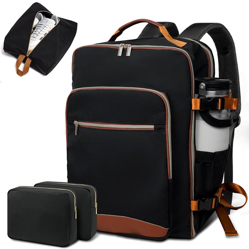 Mochila de Viaje para Hombres y Mujeres, Equipaje de Cabina, Mochila para Computadora Portátil de 17 Pulgadas, Bolsa de Viaje, Bolsa de Artículo Personal para Enfermería, Mochila Casual para Escuela, Fin de Semana o Negocios