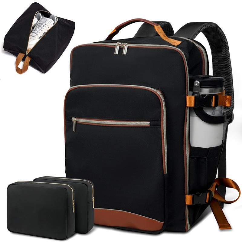 Mochila de Viaje para Hombres y Mujeres, Equipaje de Cabina, Mochila para Computadora Portátil de 17 Pulgadas, Bolsa de Viaje, Bolsa de Artículo Personal para Enfermería, Mochila Casual para Escuela, Fin de Semana o Negocios