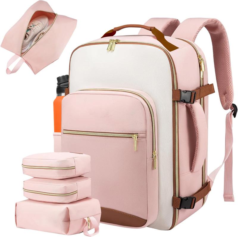 Mochila de Viaje para Hombres y Mujeres, Equipaje de Cabina, Mochila para Computadora Portátil de 17 Pulgadas, Bolsa de Viaje, Bolsa de Artículo Personal para Enfermería, Mochila Casual para Escuela, Fin de Semana o Negocios