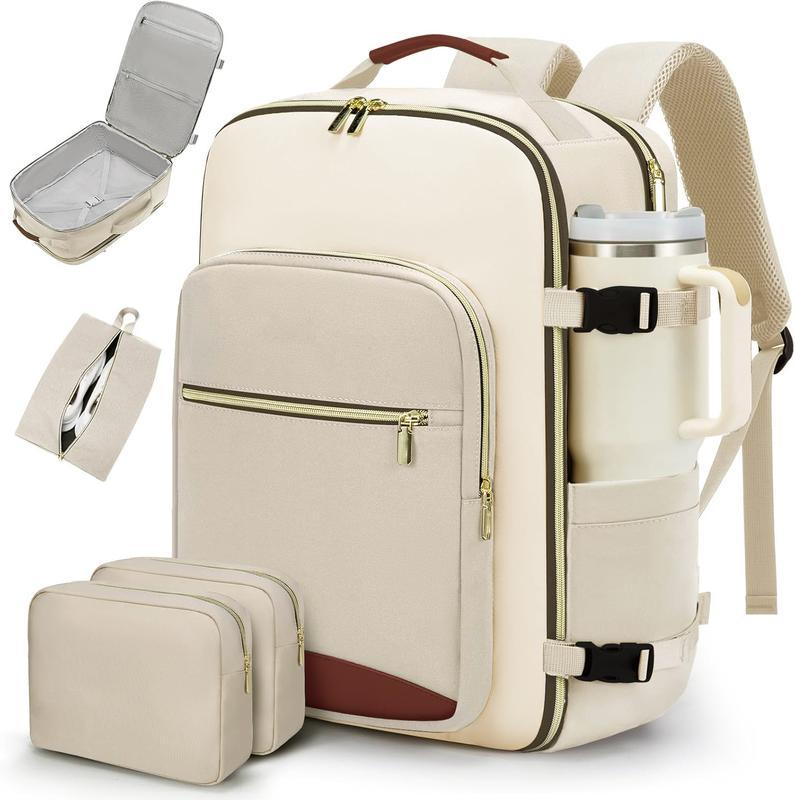 Mochila de Viaje para Hombres y Mujeres, Equipaje de Cabina, Mochila para Computadora Portátil de 17 Pulgadas, Bolsa de Viaje, Bolsa de Artículo Personal para Enfermería, Mochila Casual para Escuela, Fin de Semana o Negocios