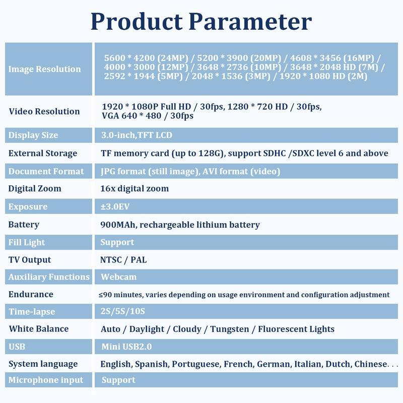 Cámara DVC, grabadora de vídeo Full HD 1080P, videocámara portátil con pantalla LCD TFT de 3 pulgadas, pantalla IPS giratoria de 270°, mando a distancia y tarjeta de memoria de 32 GB, cámara para vlogging.