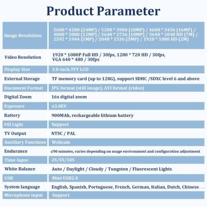 Cámara DVC, grabadora de vídeo Full HD 1080P, videocámara portátil con pantalla LCD TFT de 3 pulgadas, pantalla IPS giratoria de 270°, mando a distancia y tarjeta de memoria de 32 GB, cámara para vlogging.