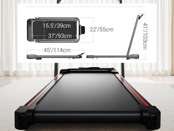 Umay Incline Treadmill, Incline Walking Pad Treadmill with 300 LBS Capacity for Home and Office，Summer wins Home Workout Machine treadmills for home tiktokshopbacktoschool