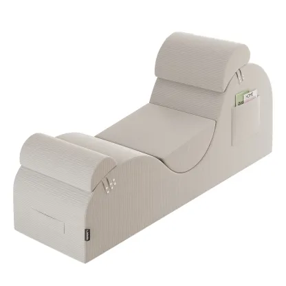 Silla ergonómica de pana para yoga (para adultos)