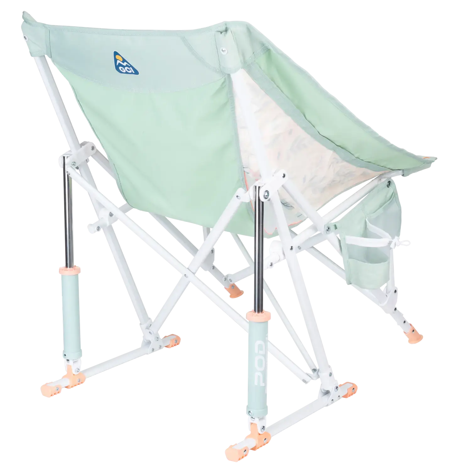 Silla mecedora tipo cubo Indigo