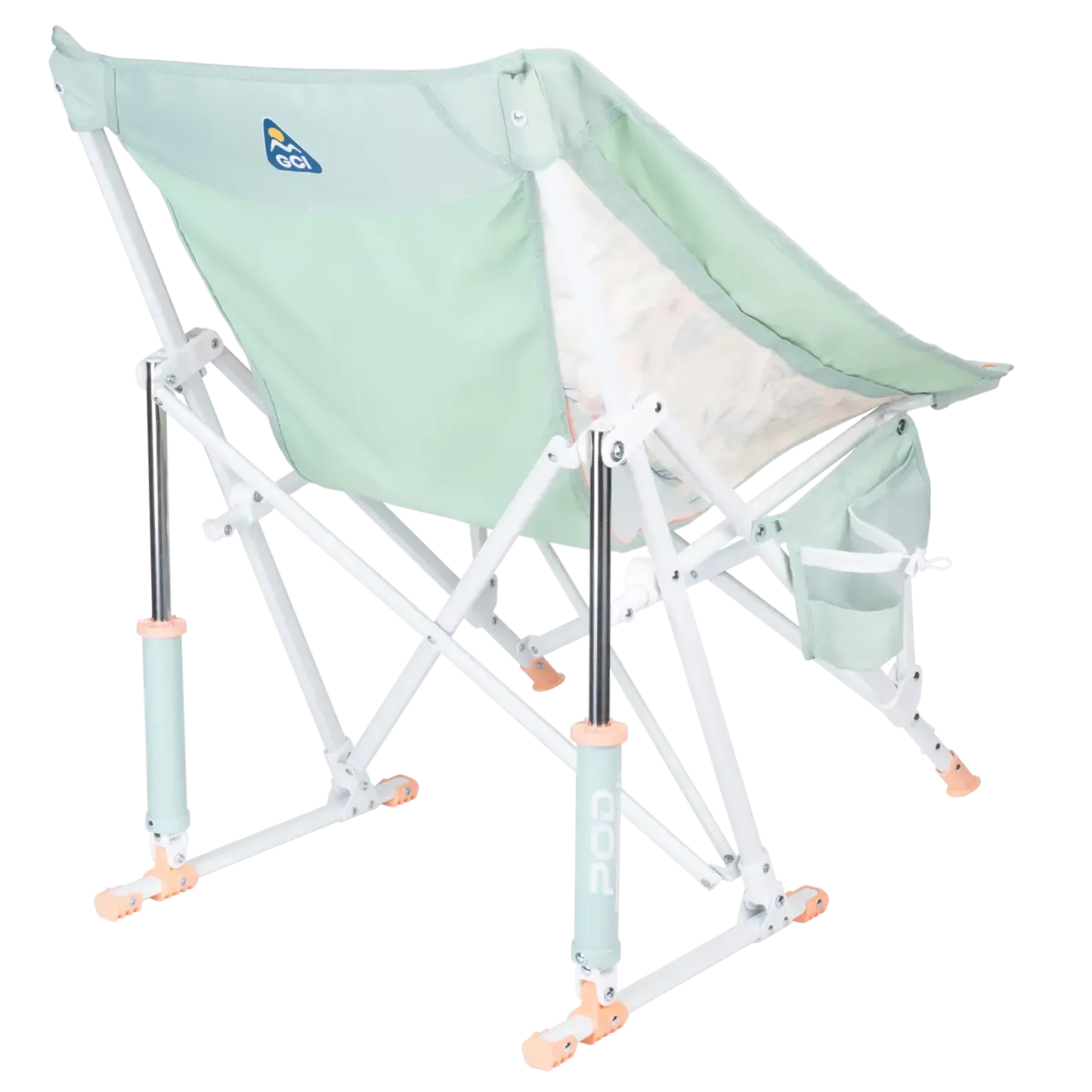 Silla mecedora tipo cubo Indigo