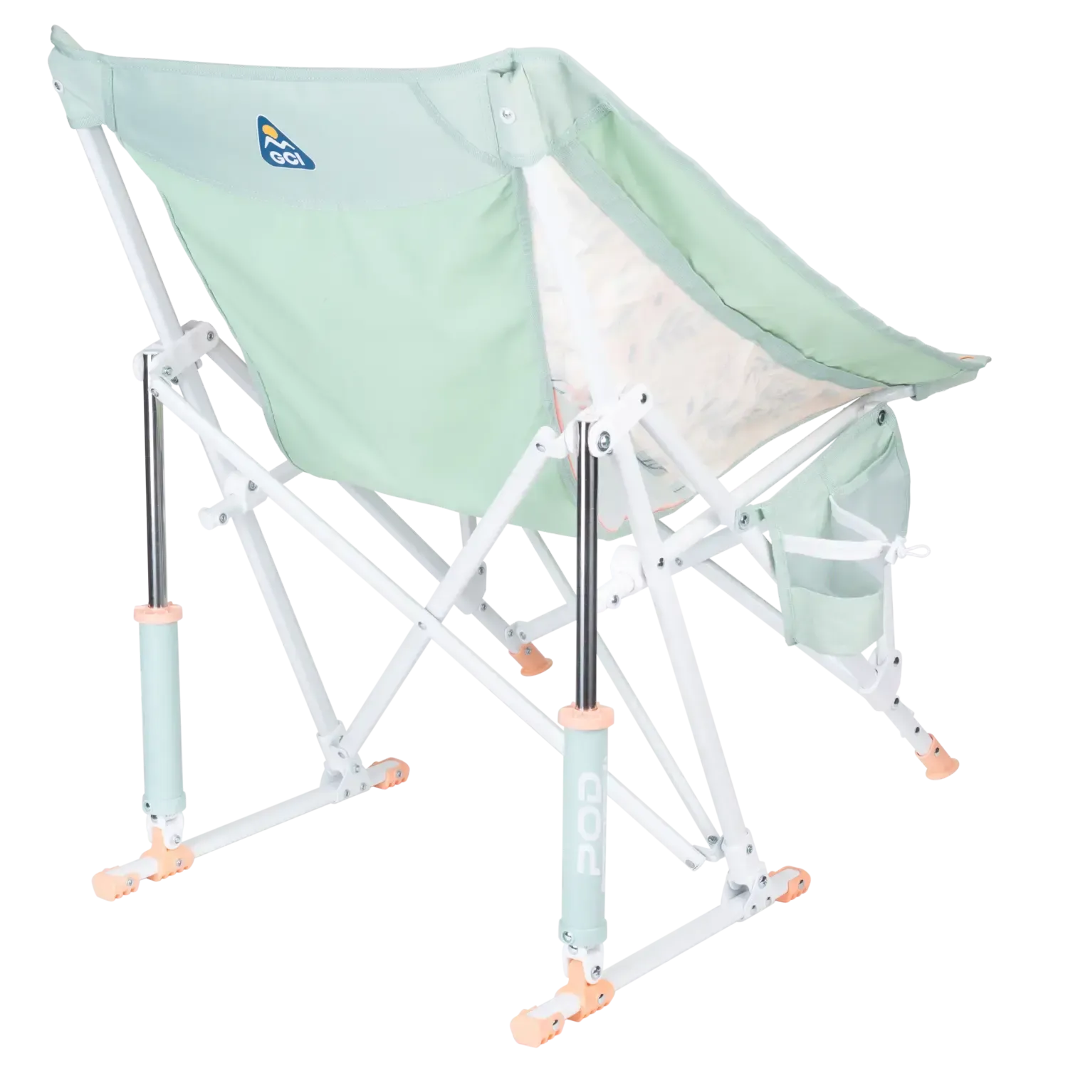 Silla mecedora tipo cubo Indigo