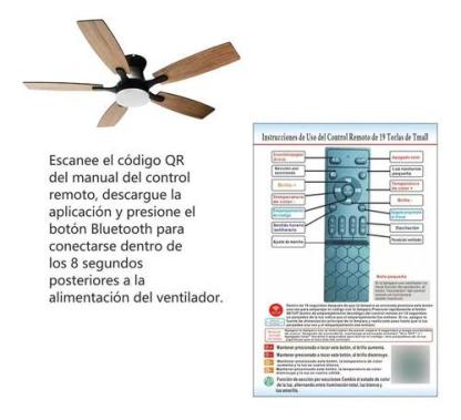 Ventilador De Techo Modernos Con Luz Y Control Remoto