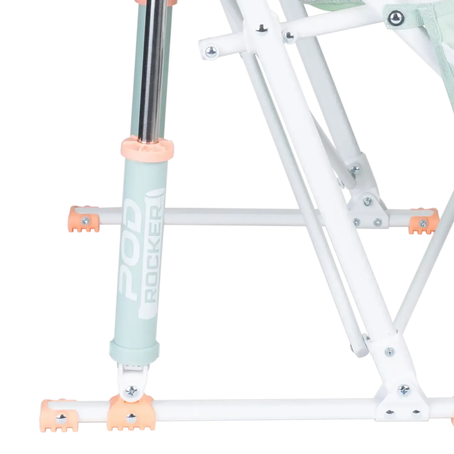 Silla mecedora tipo cubo Indigo