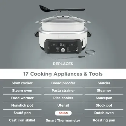Sistema de cocción inteligente PossibleCooker PRO Plus 11 en 1, electrodoméstico de 8,5 cuartos de galón
