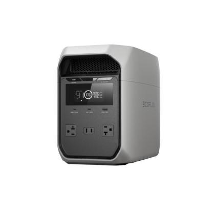Serie DELTA 3, batería LFP de 1 kWh para respaldo doméstico, camping y generador solar para caravanas (panel solar opcional) con entrada solar de 500-1000 W, generador eléctrico + UPS