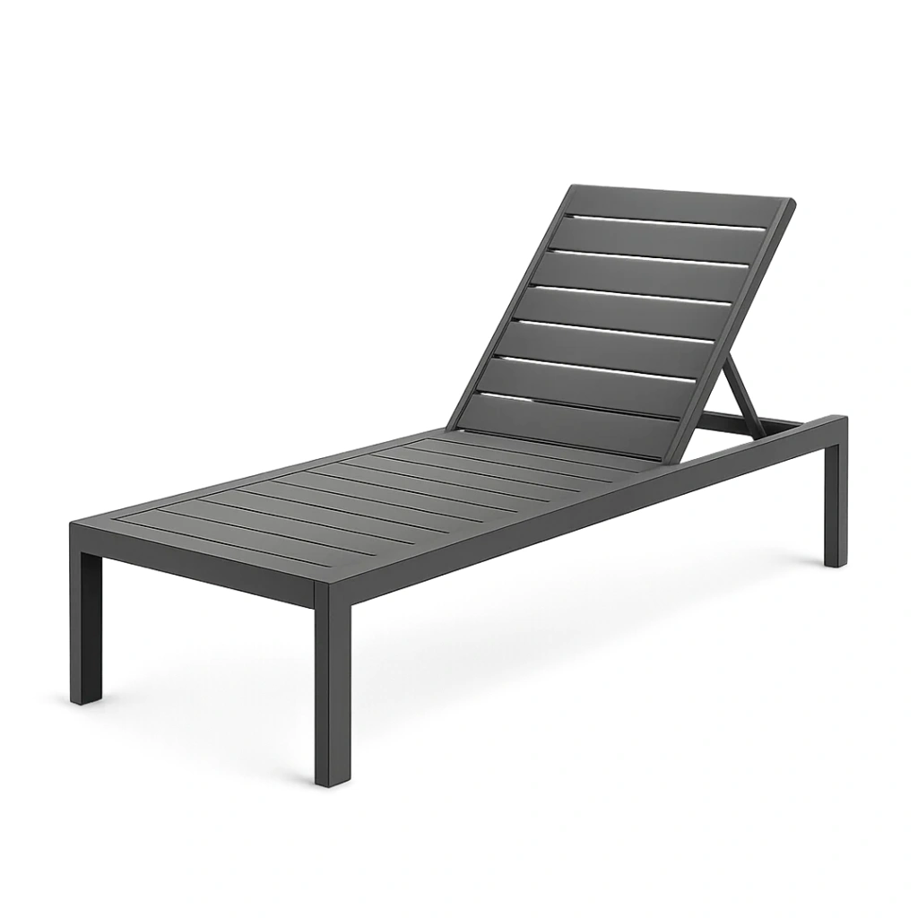 Siege d exterieur,Chaise longue de jardin reglable-homelvora