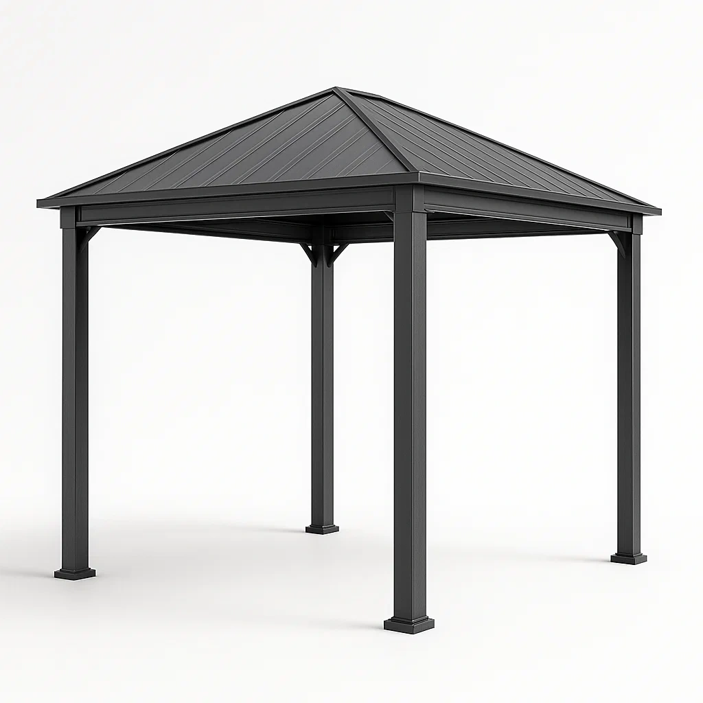 Structure dombrage dexterieur,Gazebo de jardin enaluminium-homelvora