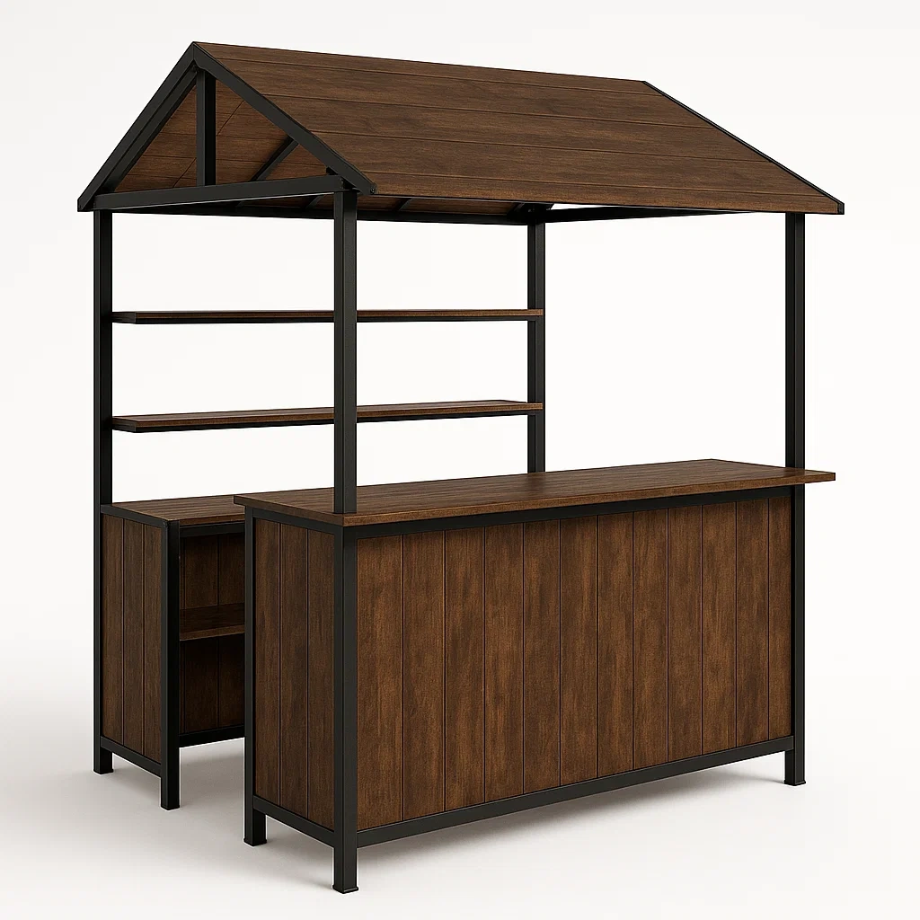 Detente de terrasse,Kiosque bar de terrasse avec toit-homelvora