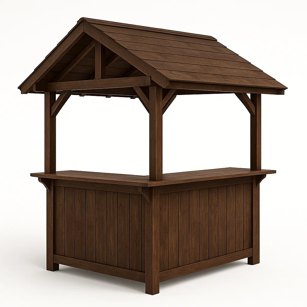 Detente de terrasse,Kiosque bar de terrasse avec toit-homelvora