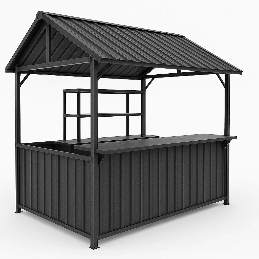 Detente de terrasse,Kiosque bar de terrasse avec toit-homelvora