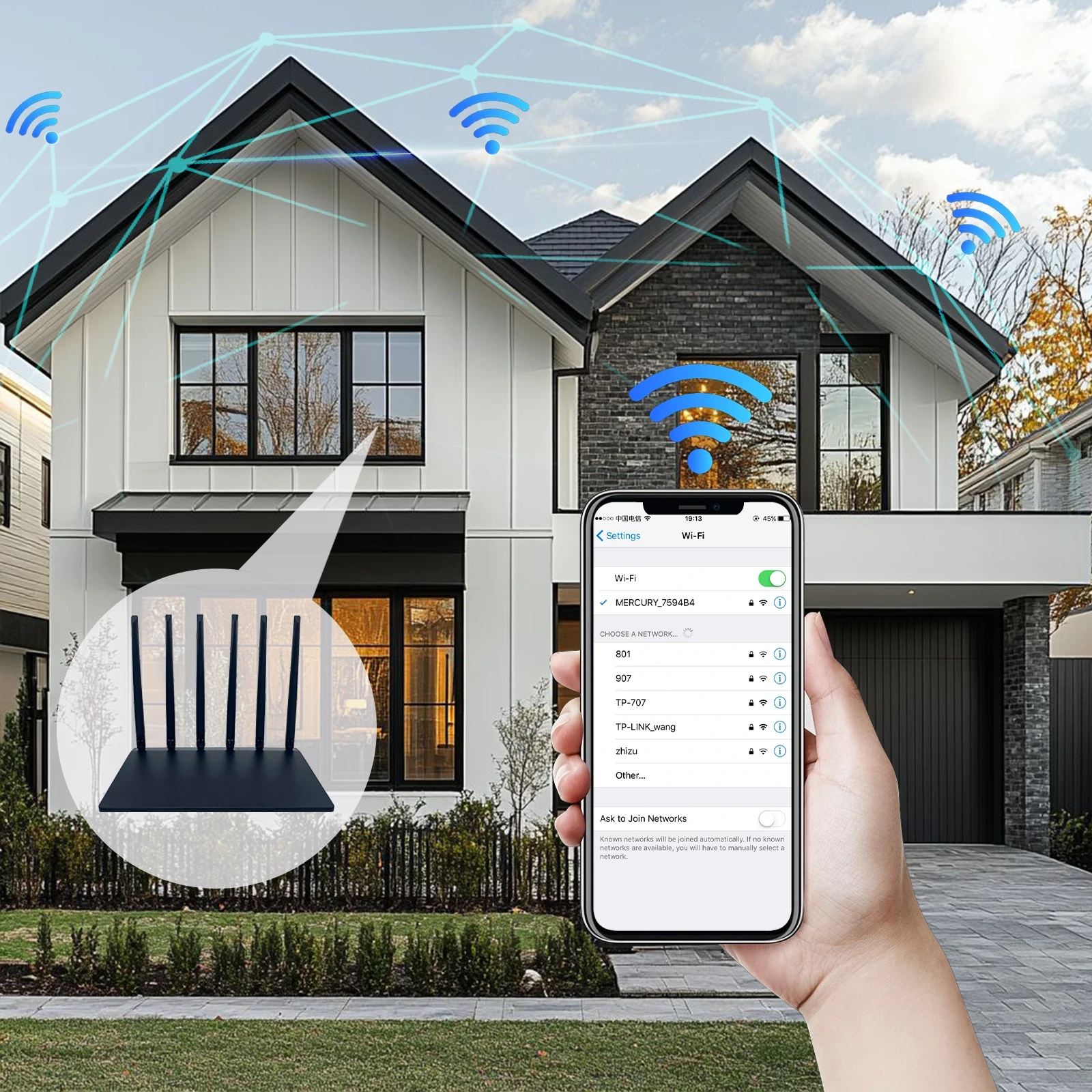 Cavinoo WiFi Router - Image 1