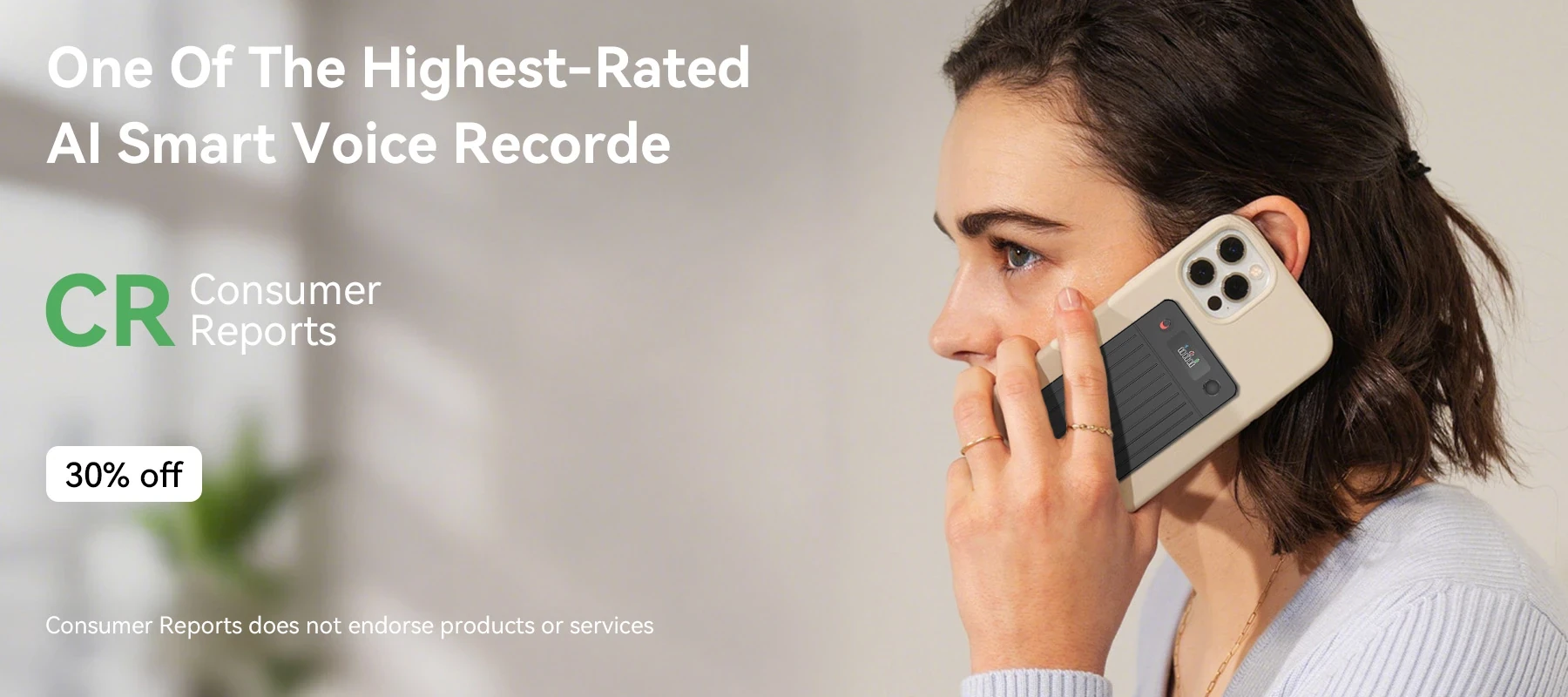 Fracix Al Smart Voice Recorder - Image 1