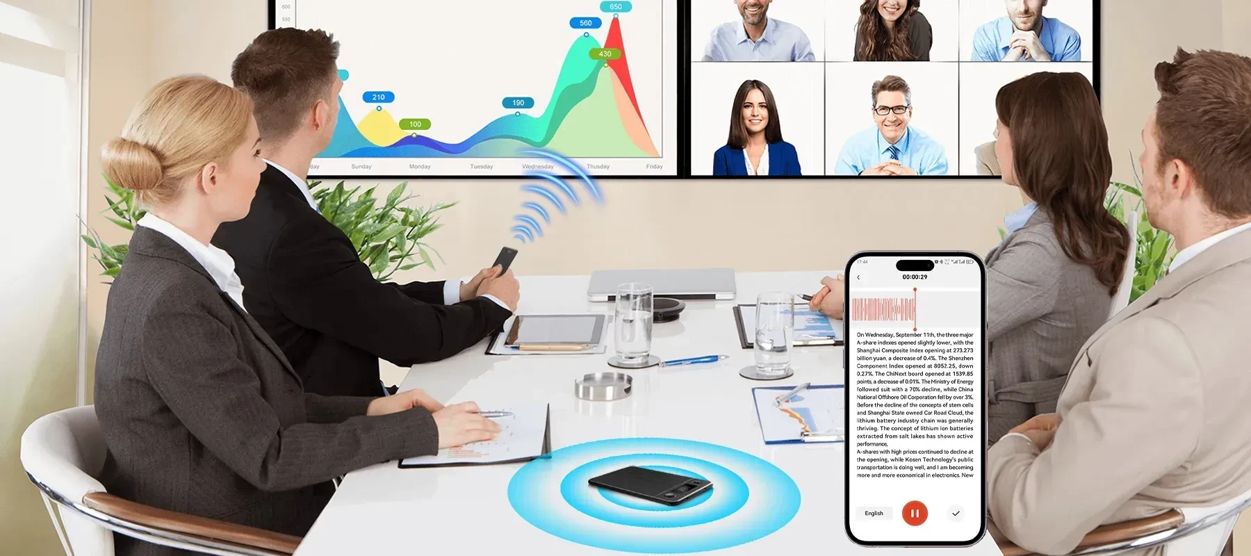 Fracix Al Smart Voice Recorder - Image 1