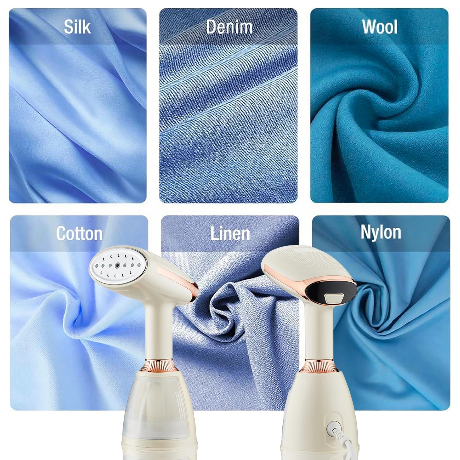 Teldoris Handheld Portable Steamer for Clothes - Image 1