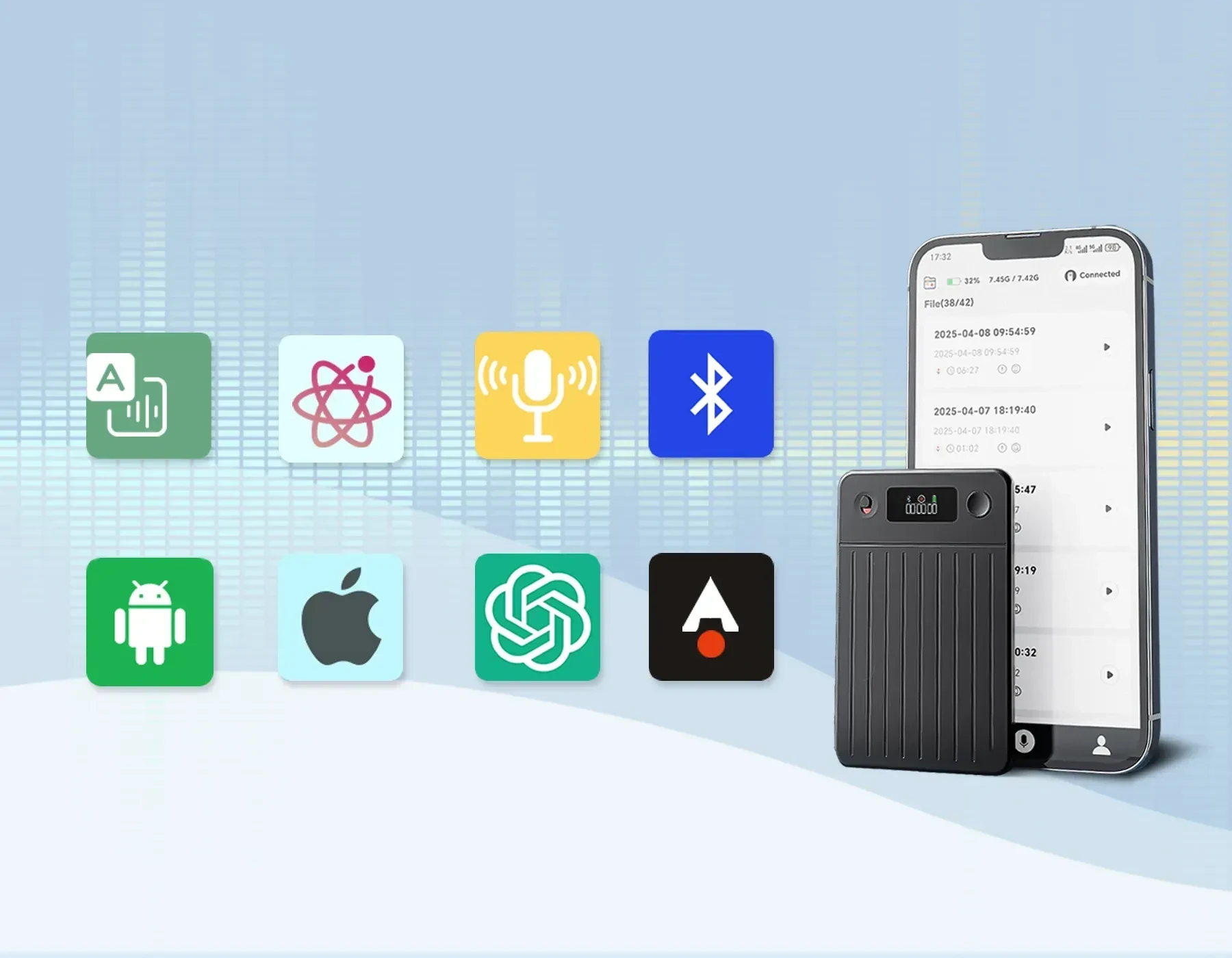 Fracix Al Smart Voice Recorder - Image 2