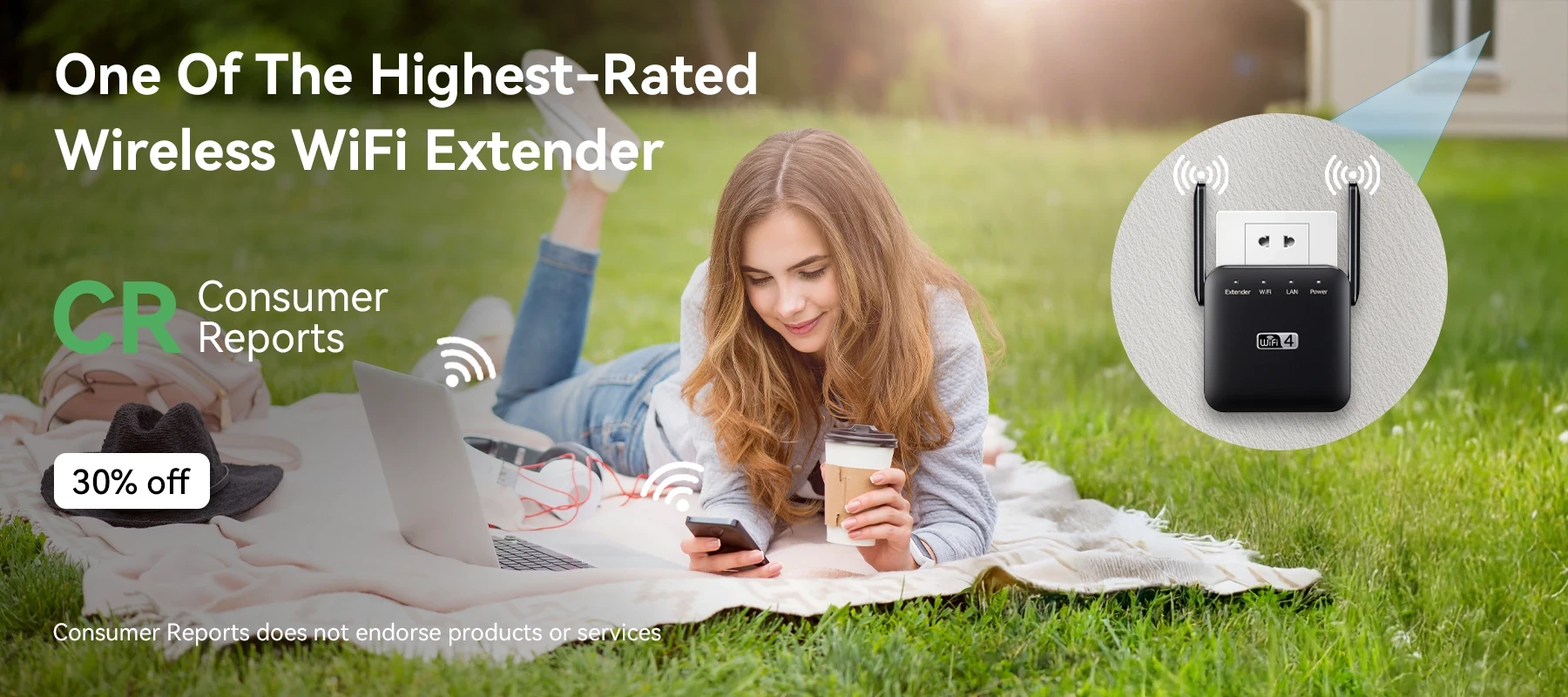 Praxia WIFI Extender - Image 1
