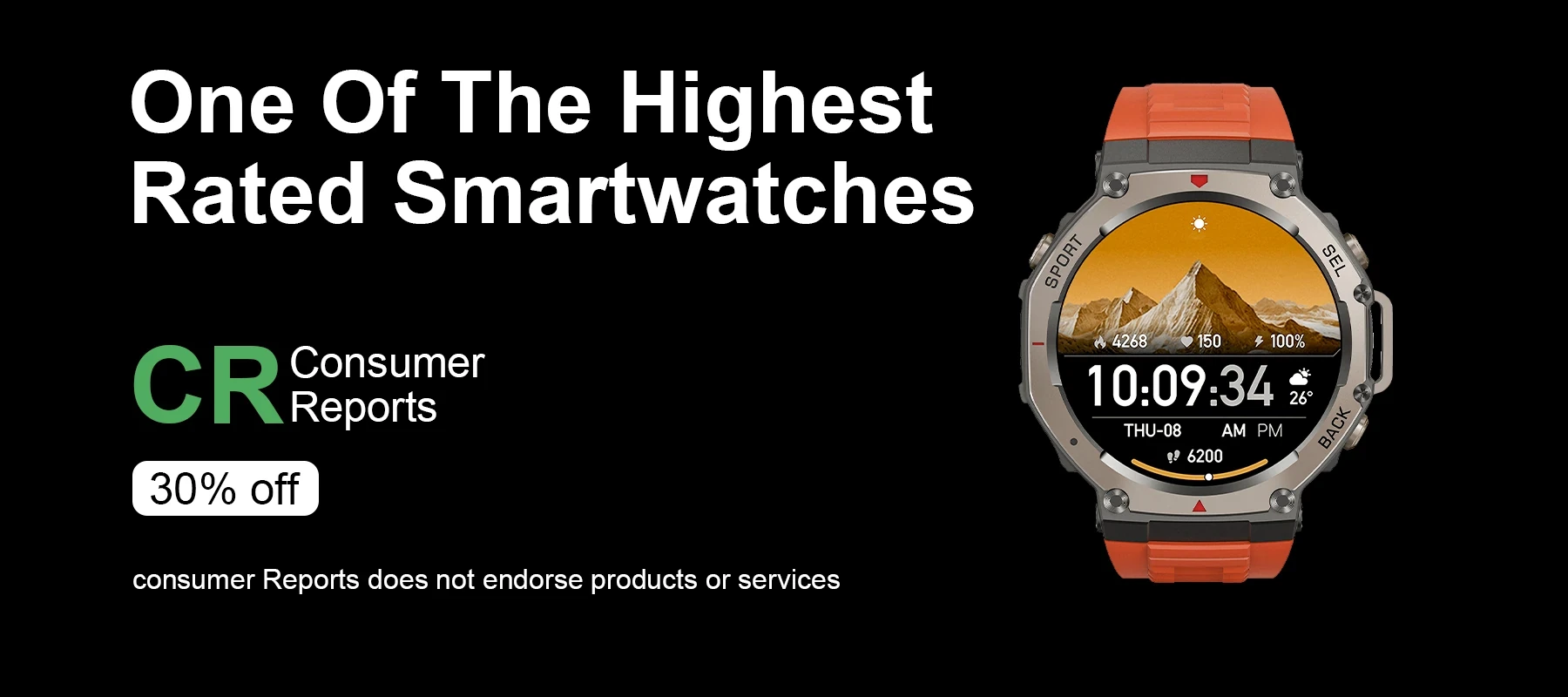 Sekoda GPS Sports Smartwatch - Image 1