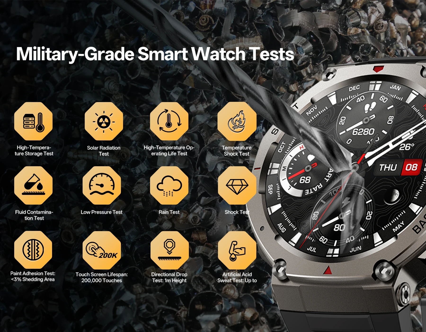 Sekoda GPS Sports Smartwatch - Image 2