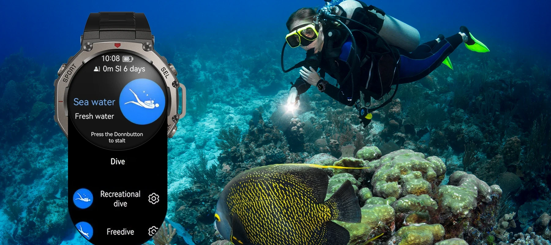 Sekoda GPS Sports Smartwatch - Image 1