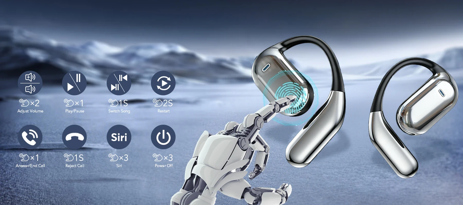 Fynal AI Translation Earbuds - Image 1
