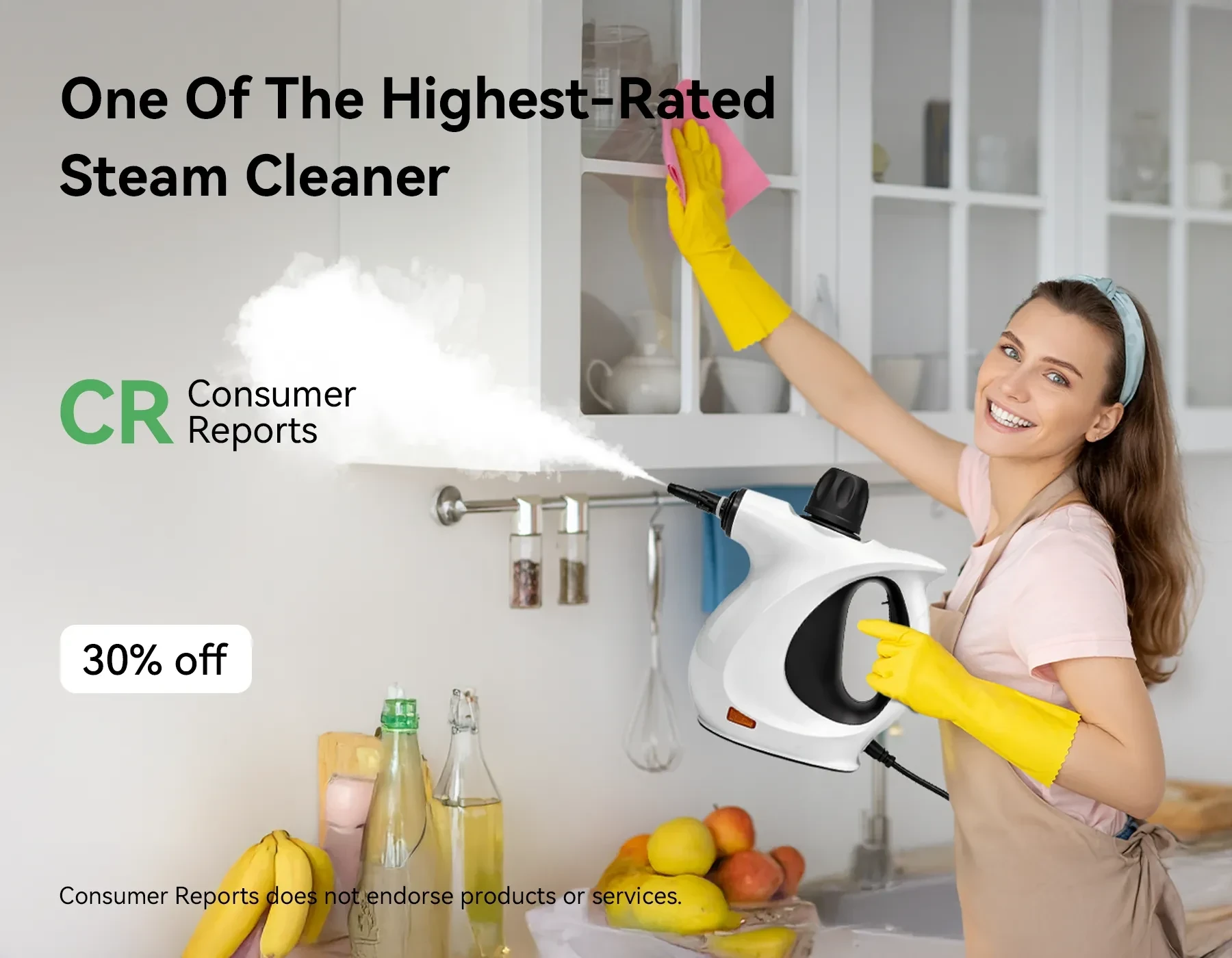 Oliventa Handheld Steam Cleaner - Image 2
