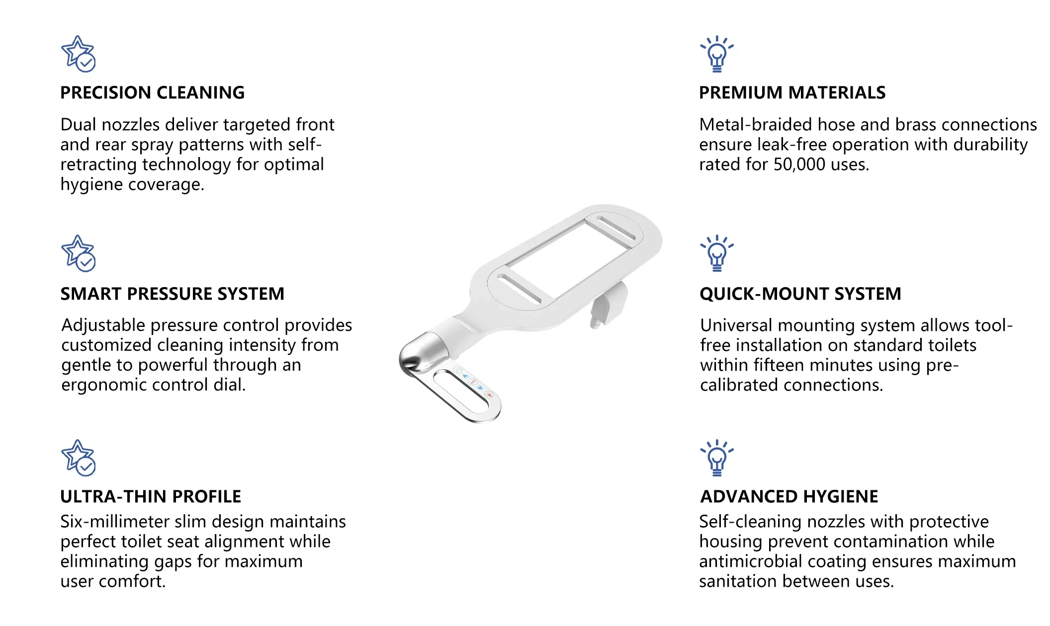 Bovallo Bidet Attachment for Toilet - Image 1