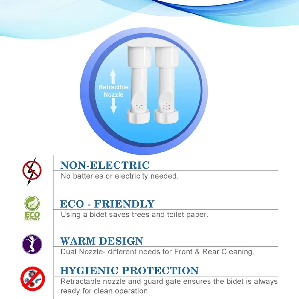 Bovallo Bidet Attachment for Toilet - Image 1
