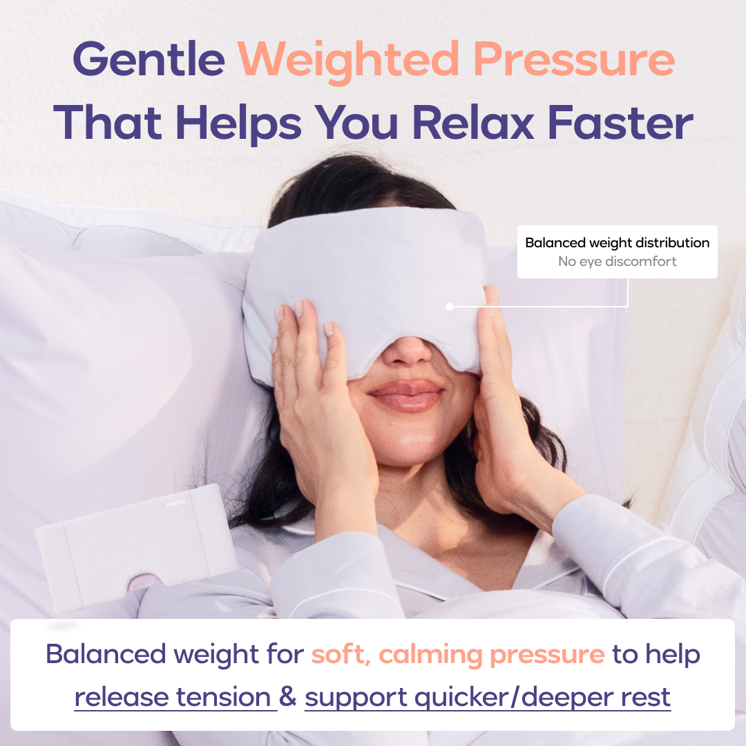 Adjustable/Fitted Weighted Eye Mask