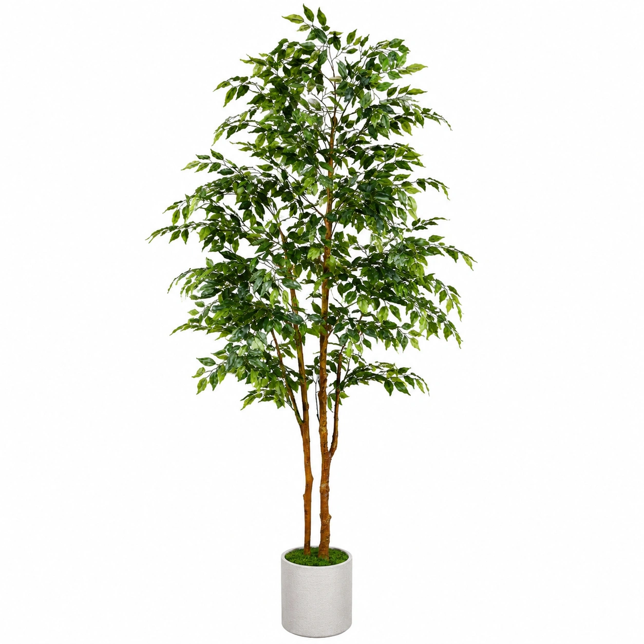 Árbol artificial decorativo verde 180 cm con maceta para interior-HOMAV ORA
