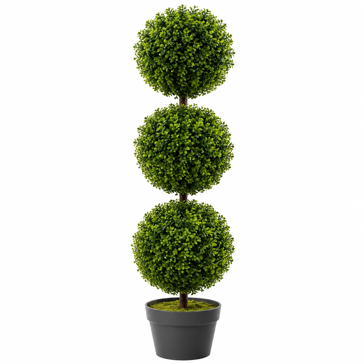 Topiario Artificial de Buxus Triple Verde 150 cm-HOMAV ORA