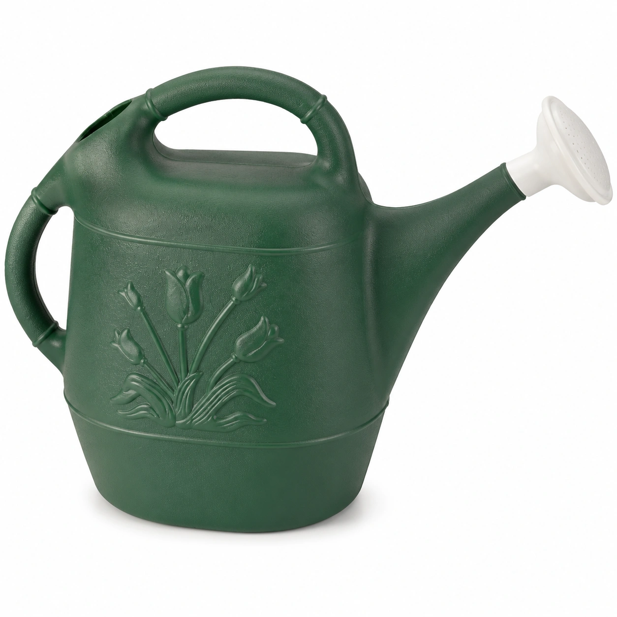 Regadera de Jardín 10L Verde con Relieve Floral-HOMAV ORA