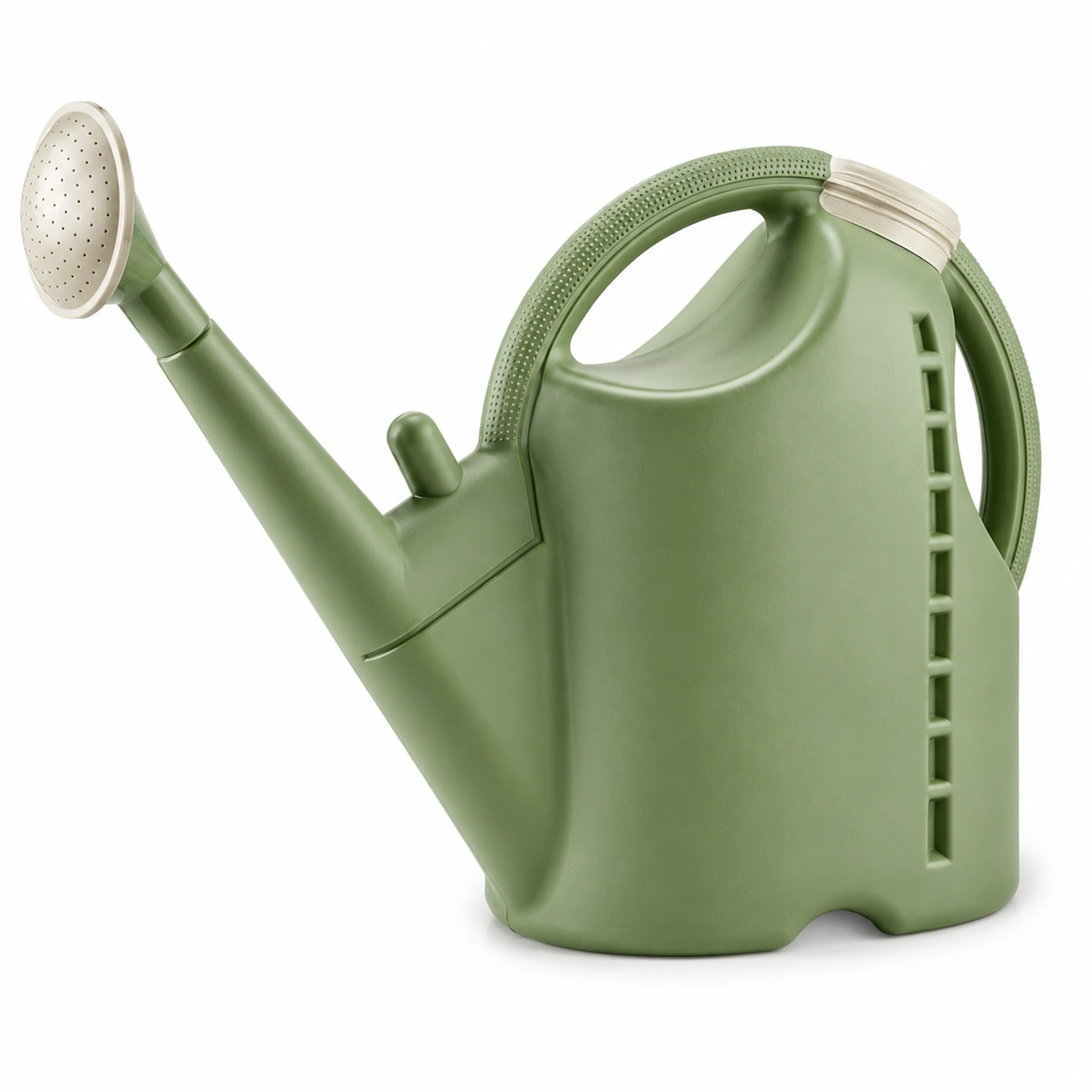 Regadera de Jardín Verde Oliva 10L con Mango Ergonómico-HOMAV ORA