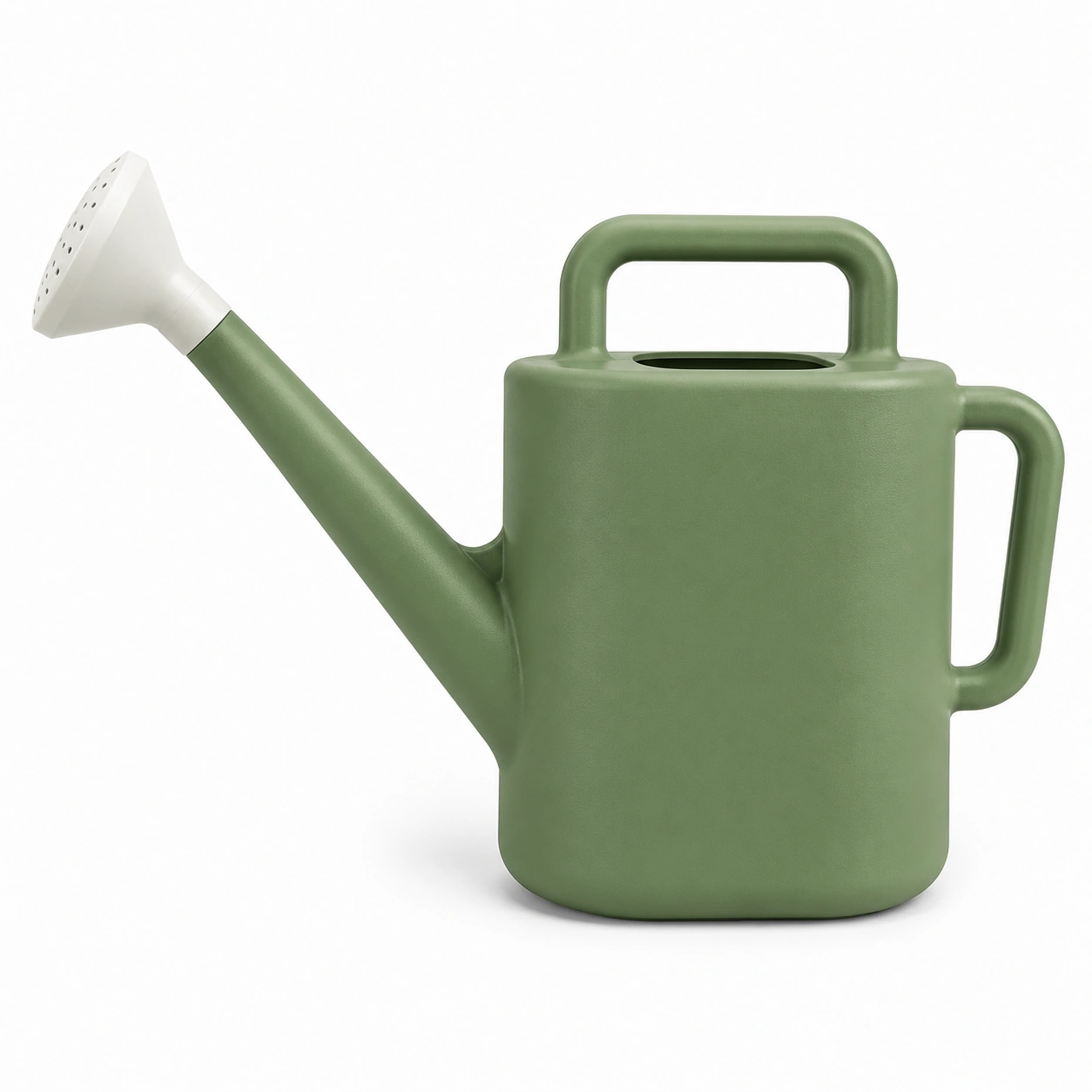 Regadera de Jardín Verde 5L con Mango Ergonómico y Rociador-HOMAV ORA