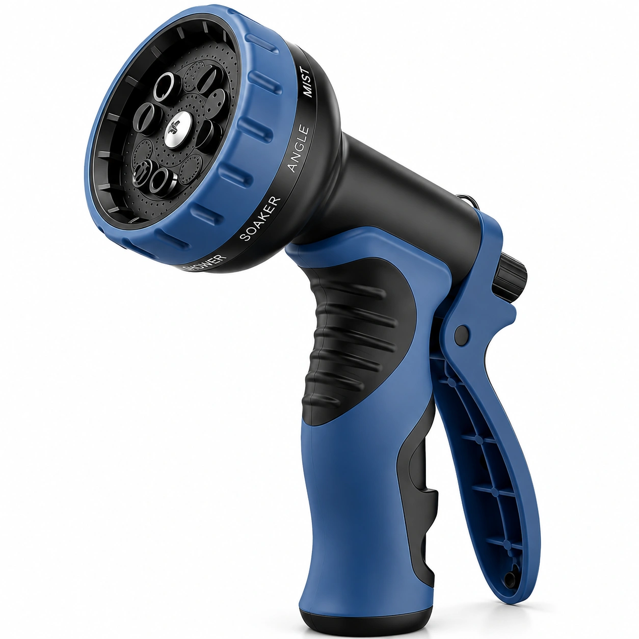 Boquilla de Riego Multiusos Azul con 7 Modos de Pulverización-HOMAV ORA